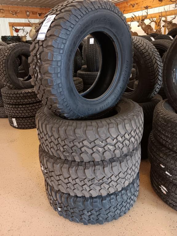 LT255/75R17 BFGoodrich Mud-Terrain T/A Tires Set of 4