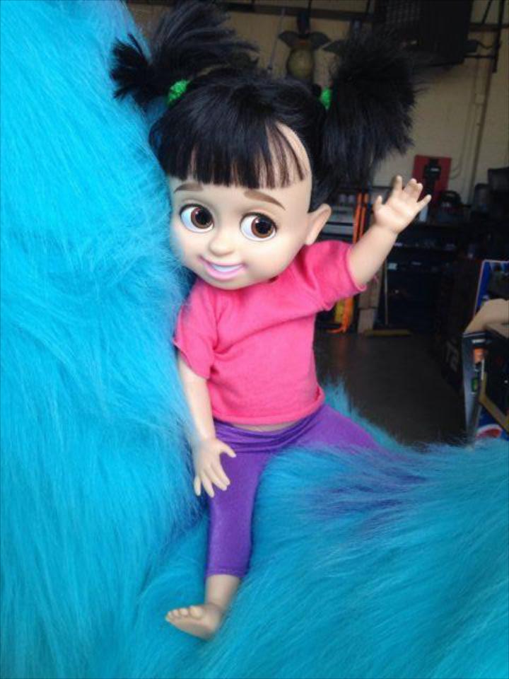 Life Size Monsters Inc Sulley, Mike and Boo