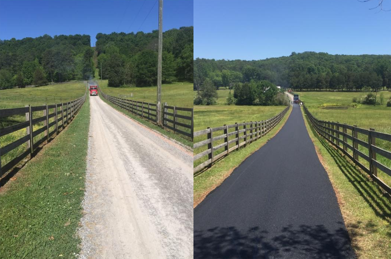 Driveway and Parking Lot Paving Services