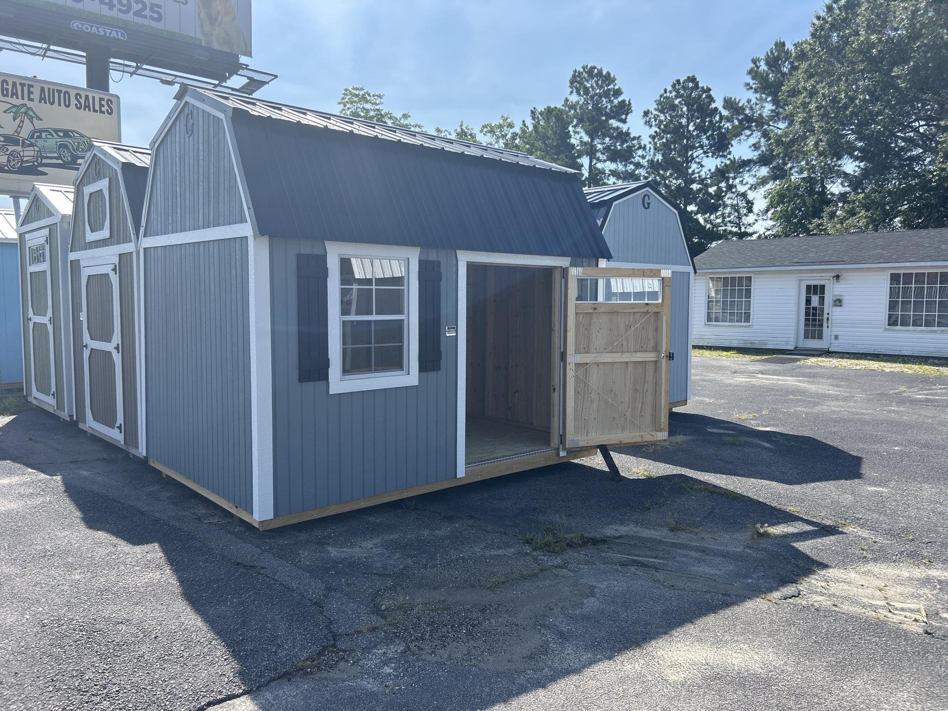 08x12 SIDE LOFTED BARN