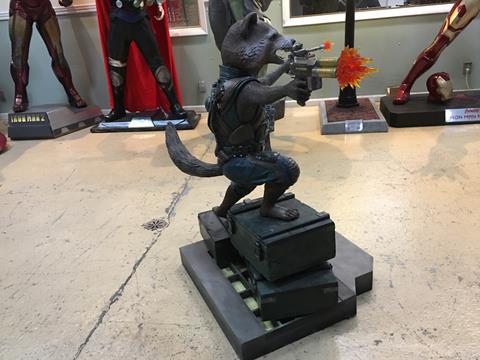 Marvel Guardians of the Galaxy Rocket and Baby Groot