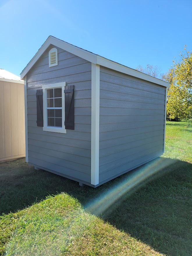 Marion #16306 - 8x12 CLAY LAP SIDED BLDG - 10 YR WARRANTY