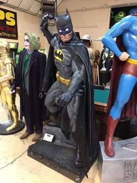 DC Comics Batman Comic Book Version with Light Up Eyes and Bat-A-Rang