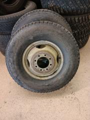 New LT235/85R16 Firestone SteelTex Radial L/T Tires with 8 Hole Dually Rims Pair of 2