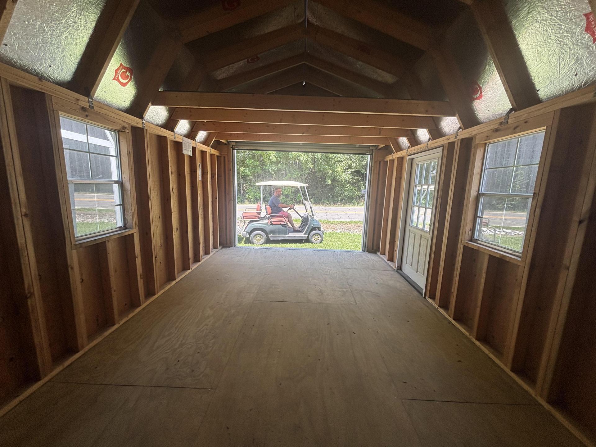 12x20 Lofted Barn Garage - REPO!!