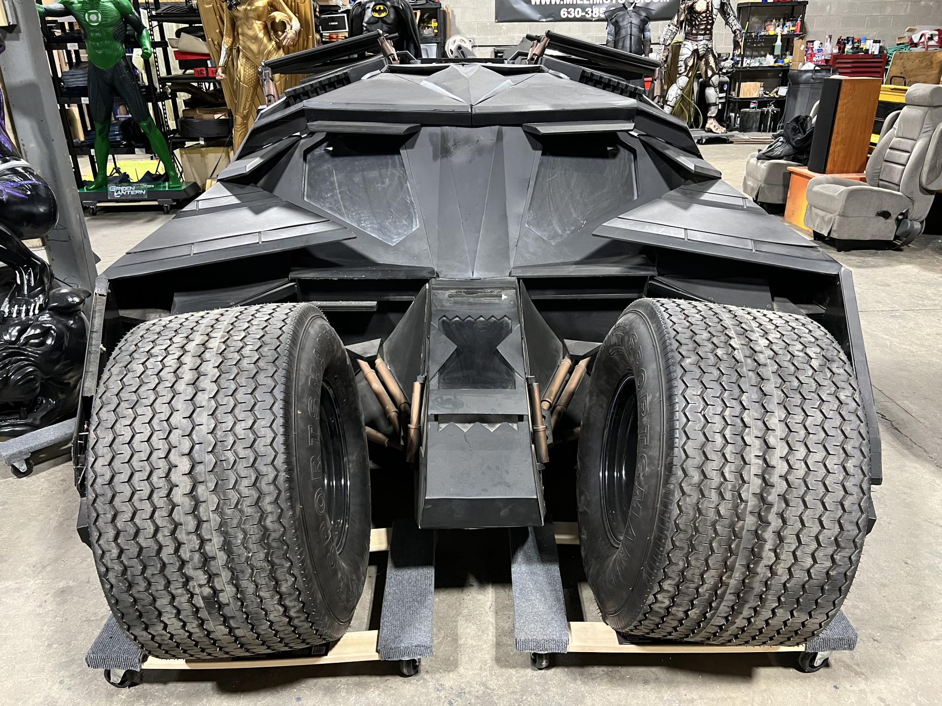 Dark Knight Batman and Batmobile