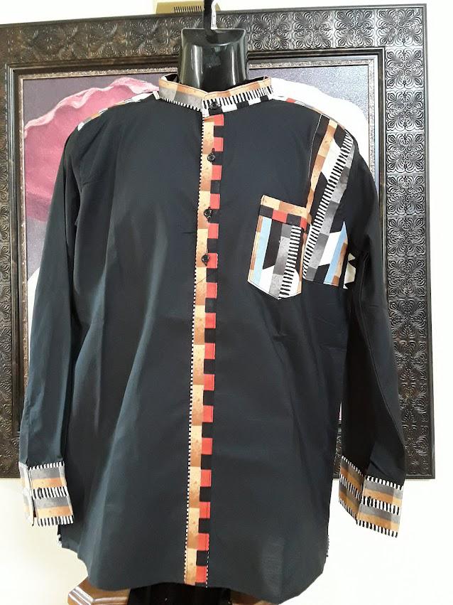 Geometric Men's Shirt.