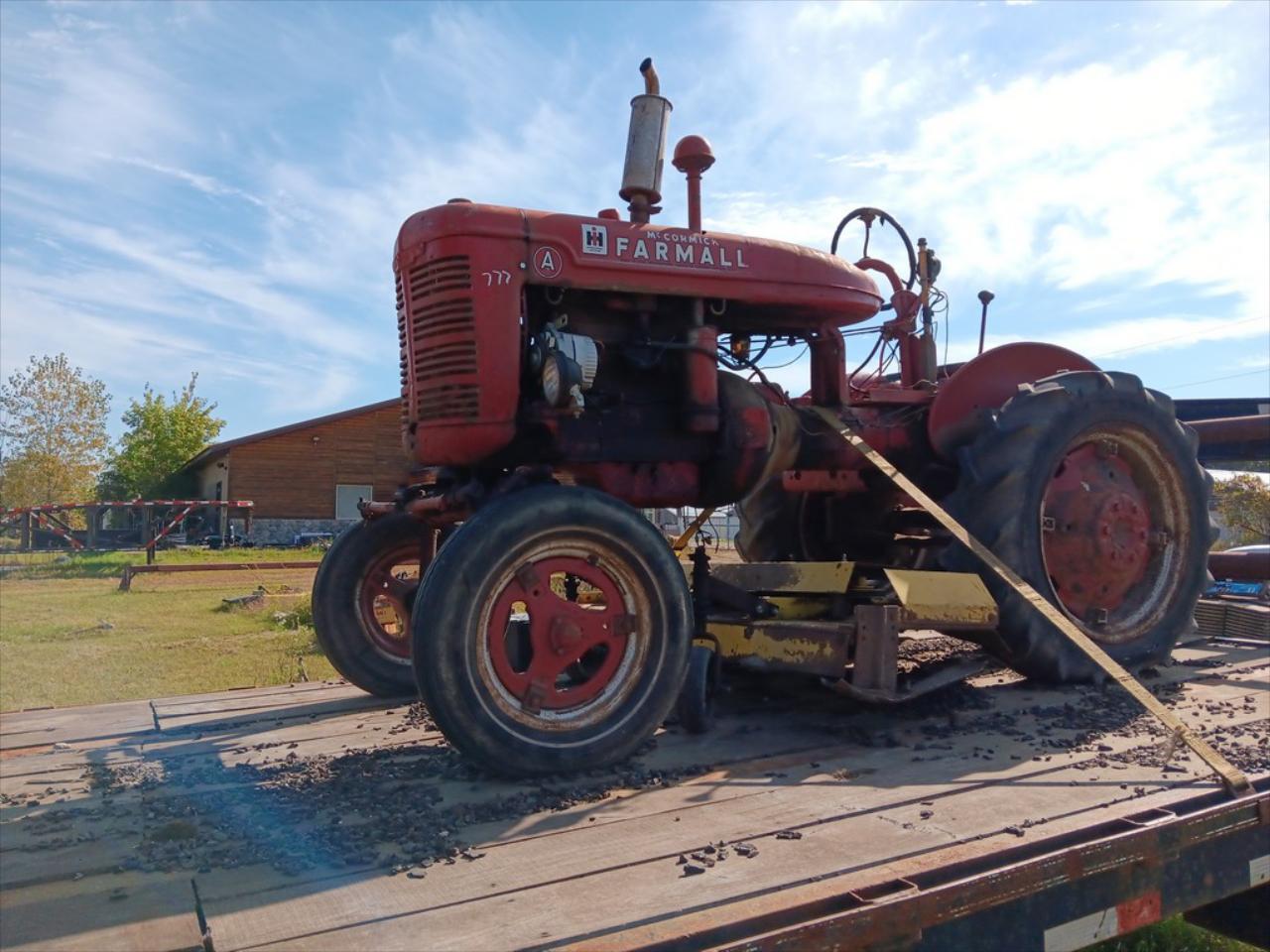 1950s McCormick IH Farmall 130 Tractor - Item # 111