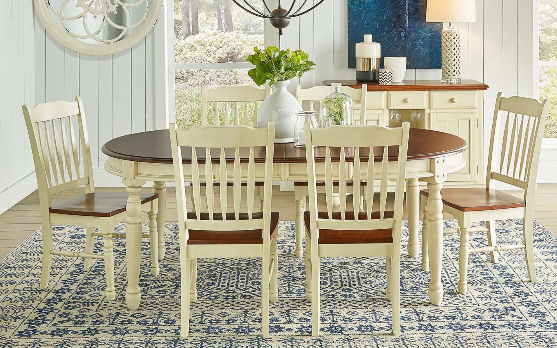 OVAL LEG TABLE