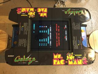 60 in 1 Cocktail Table Arcade Game with Stools