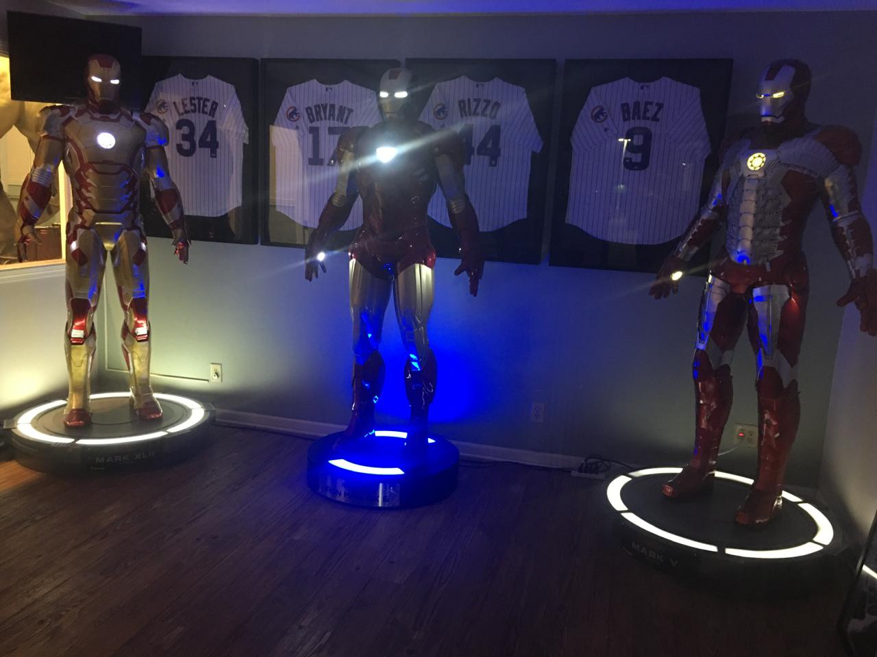 Beast Kingdom Ironman 3 Mark VI with LED Lights