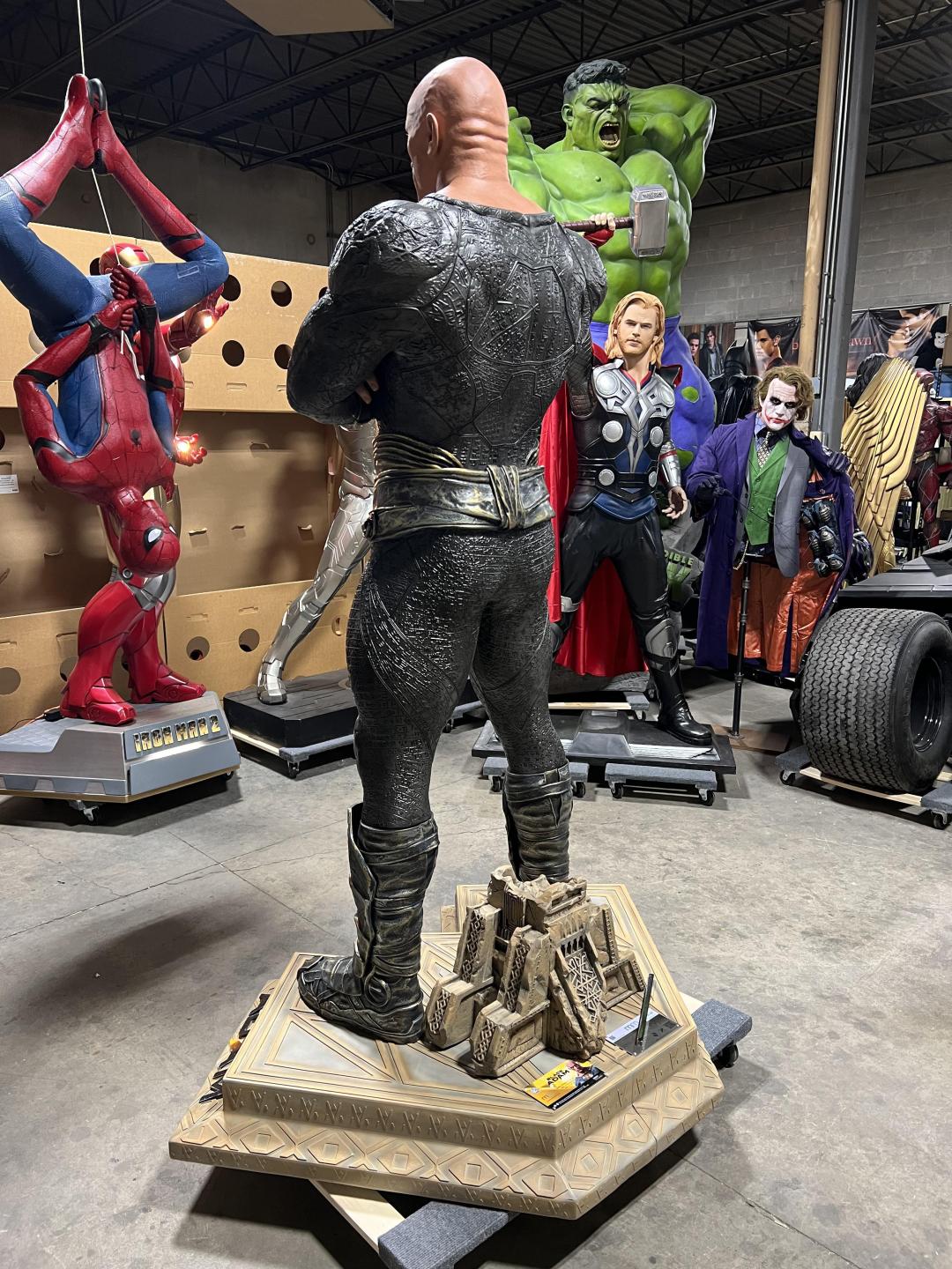 Life Size Black Adam Duane The Rock Johnson