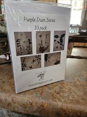 Purple Daze Series Cards 10 pack print cards