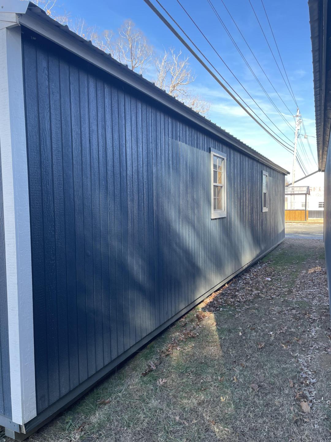 14x40 Corner Porch Cabin