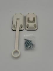 Ring Latch 5" White