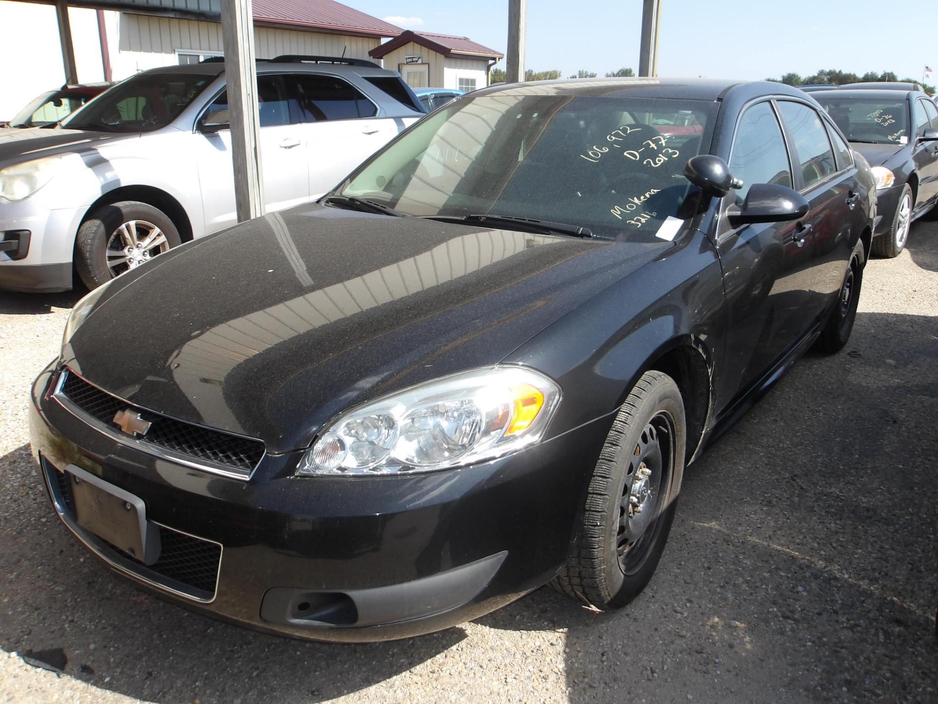 D77- 2013 CHEVROLET IMPALA POLICE