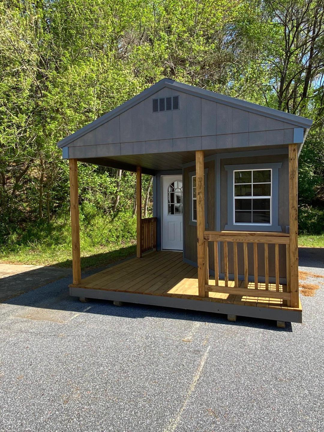 MORGANTON: 12x28 Utility with porch package
