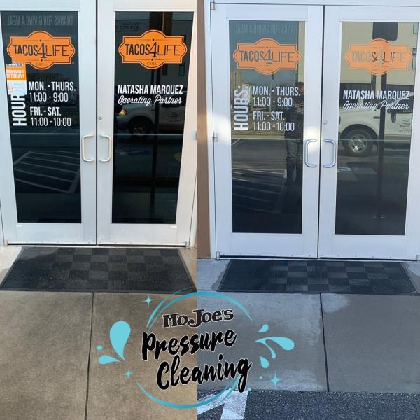 Store Front Heavy Duty Cleaning