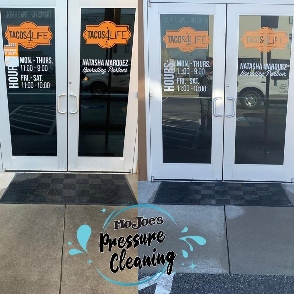 Store Front Heavy Duty Cleaning