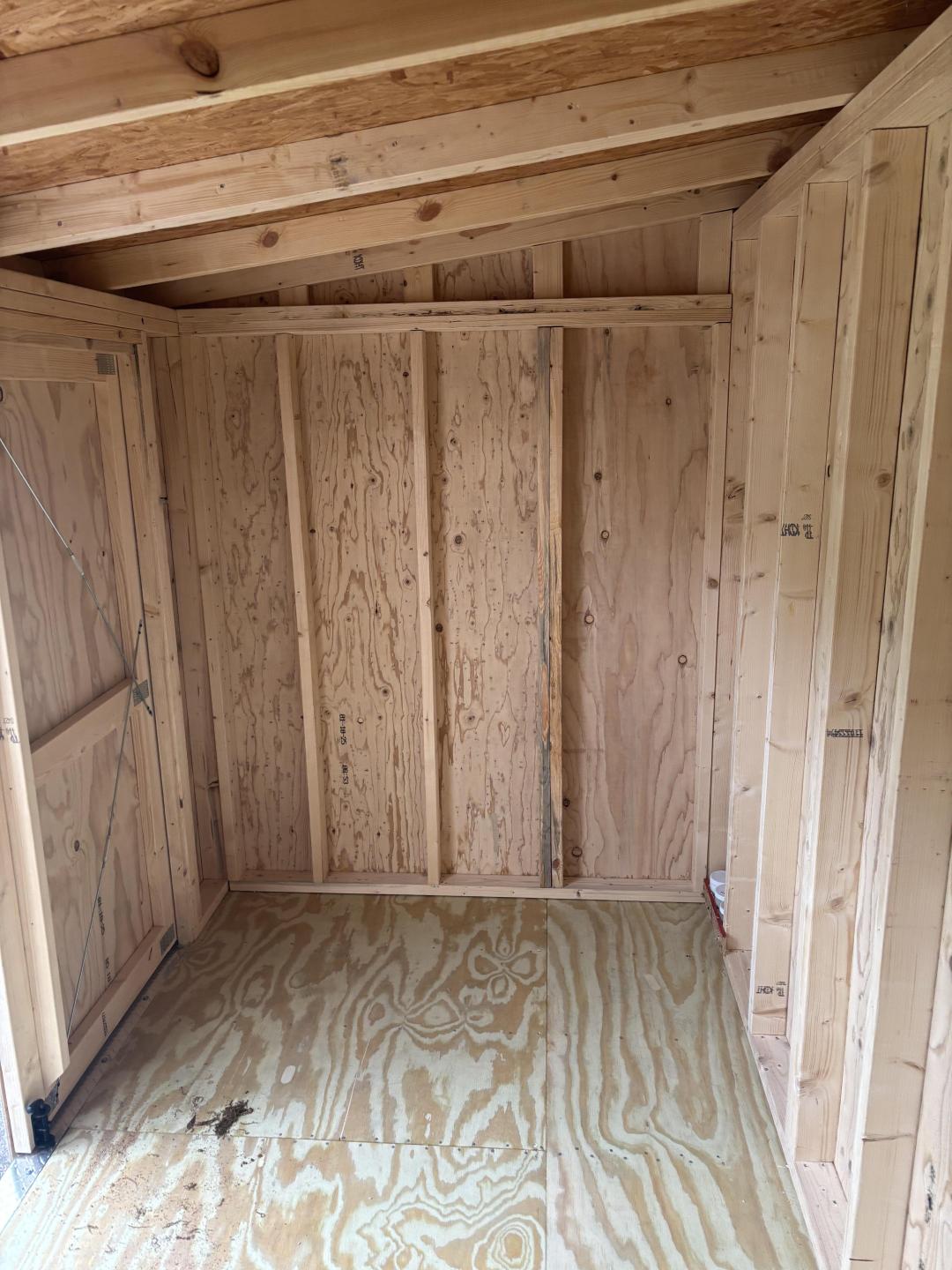 6x12 Mini Shed