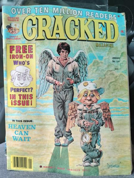 Super Cracked Magazine Heaven Can Wait Edition