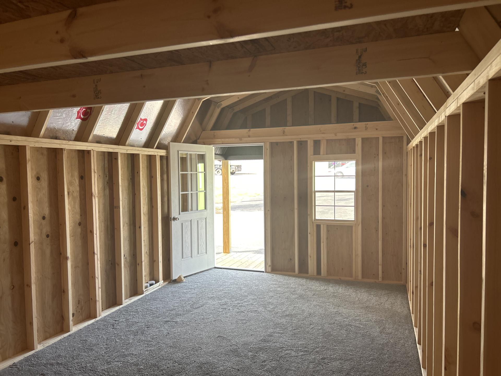 12x24 Lofted Barn Cabin
