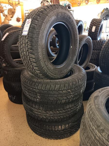 P265/70R17 Yokohama Geolandar A/T Tires Set of 4