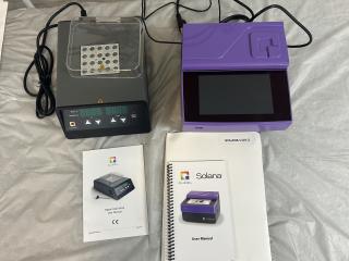 Quidel Solana Instrument and Quidel Digital Heat/Lysis Block