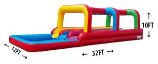 Triple Slip n Slide (Wet Only)