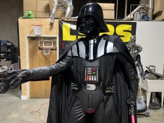 Life Size Star Wars Darth Vader with Lightsaber