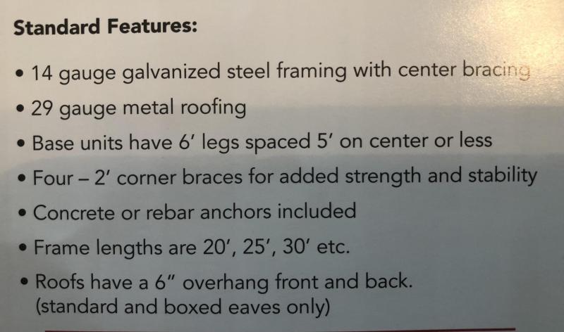 Carport & Garage Pricing click here