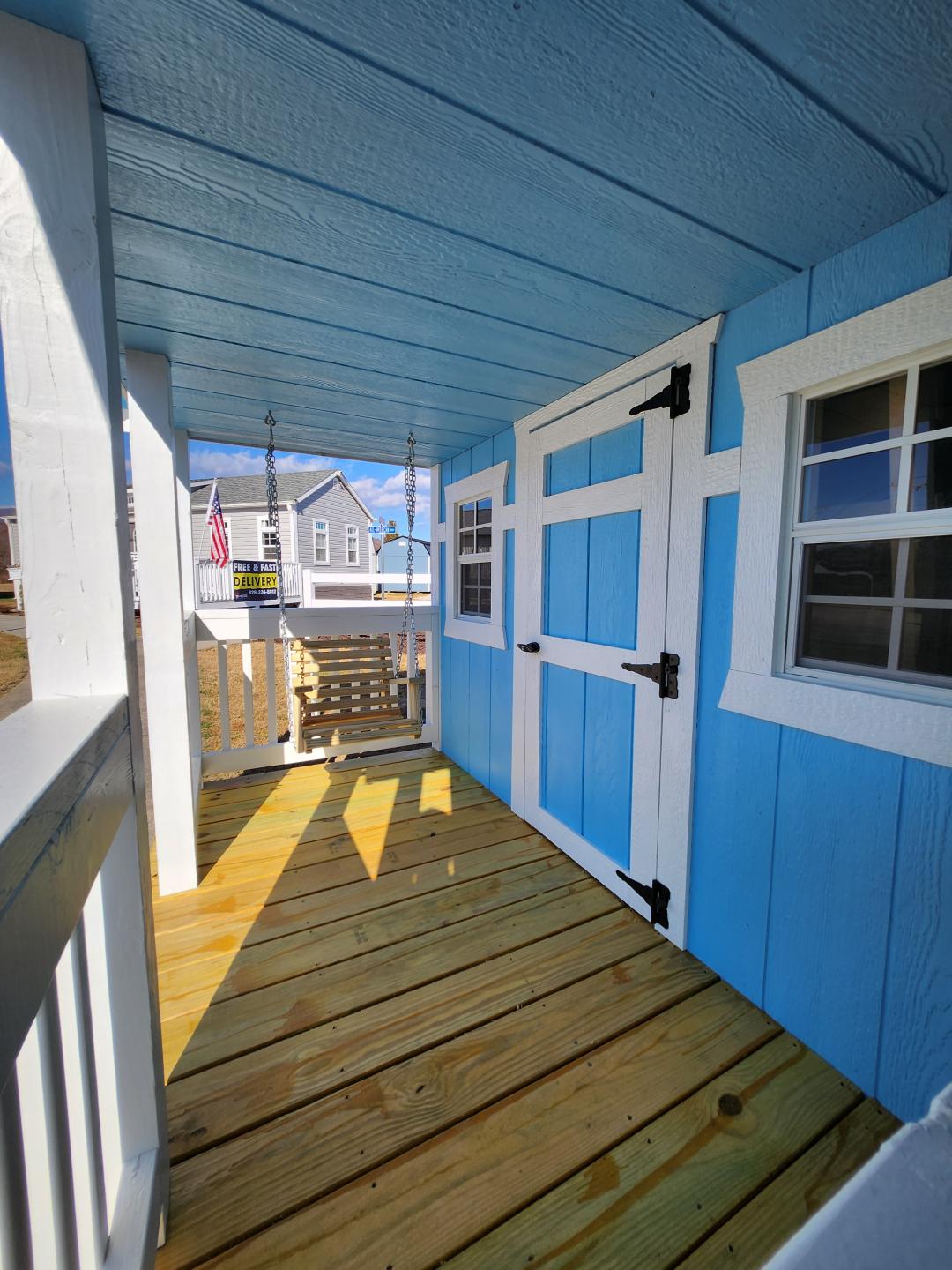 30% OFF! - SAVE $1,655 8X16 CLUBHOUSE $3939 OR $175 DDWN & $175/mo - NO CREDIT CHECK - EVERYONE APPROVED!
