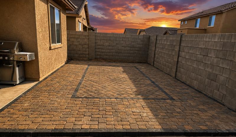 Patio Paver Installation