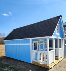 30% OFF! - SAVE $1,655 8X16 CLUBHOUSE $3939 OR $175 DDWN & $175/mo - NO CREDIT CHECK - EVERYONE APPROVED!