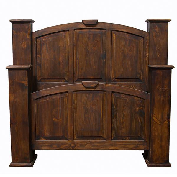 Queen Mansion Bed Medio Finish