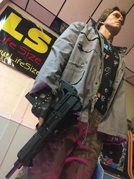 Life Size Terminator Arnold Schwarzenegger Disco Scene