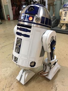 Life Size Star Wars Steel and Aluminum RC R2D2