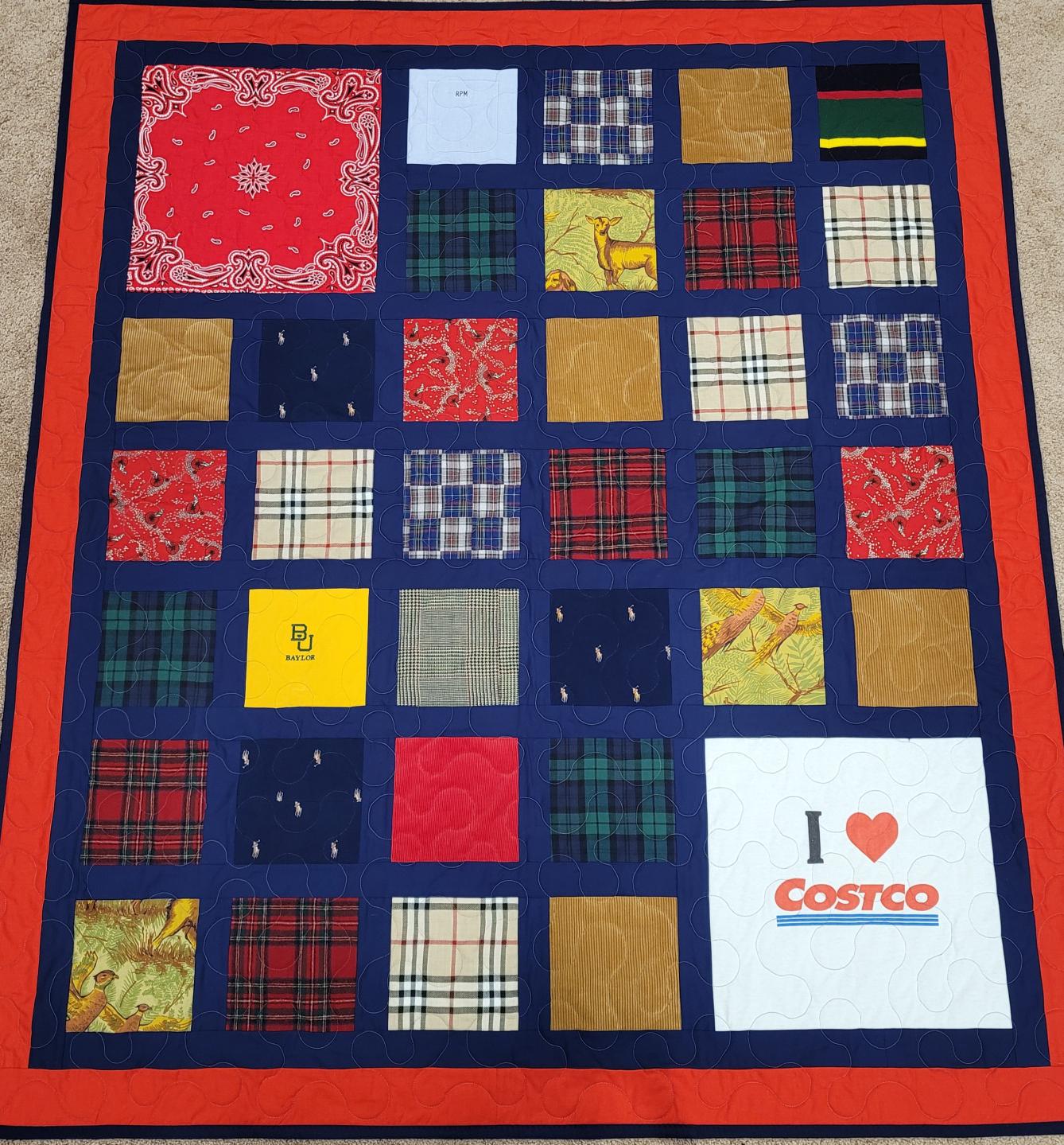 Memory/Bereavement Quilt.