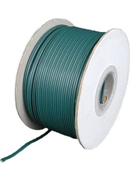 Lone Star Christmas Lighting Supplies: 1000' Commercial Grade Light Wire, SPT1, Green Wire