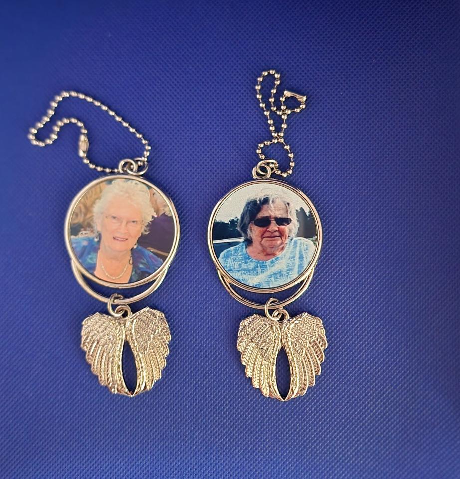 Car Hanging Ornament,Angel Wing Rearview Mirror Pendant