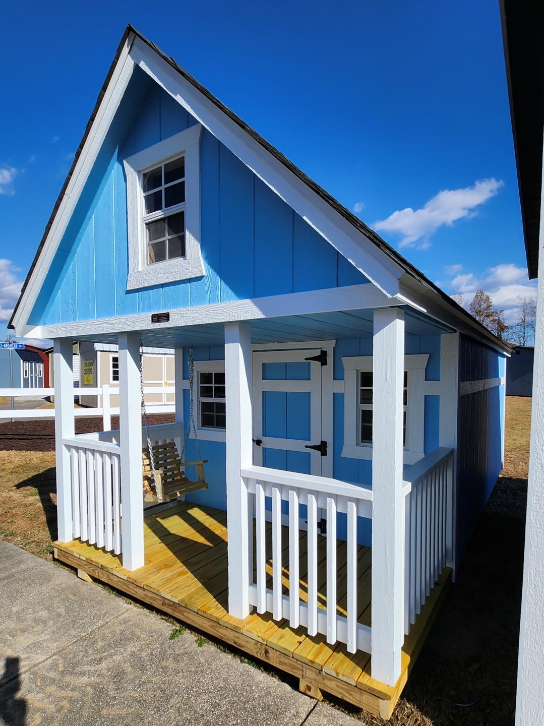 30% OFF! - SAVE $1,655 8X16 CLUBHOUSE $3939 OR $175 DDWN & $175/mo - NO CREDIT CHECK - EVERYONE APPROVED!