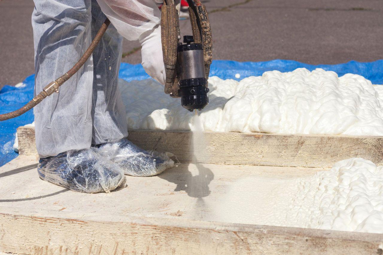 Polyurethane Spray Foam Commercial Roofing