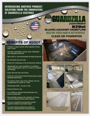 H2Out 2 Gal Kit - Moisture Vapor Barrier - Waterproofer