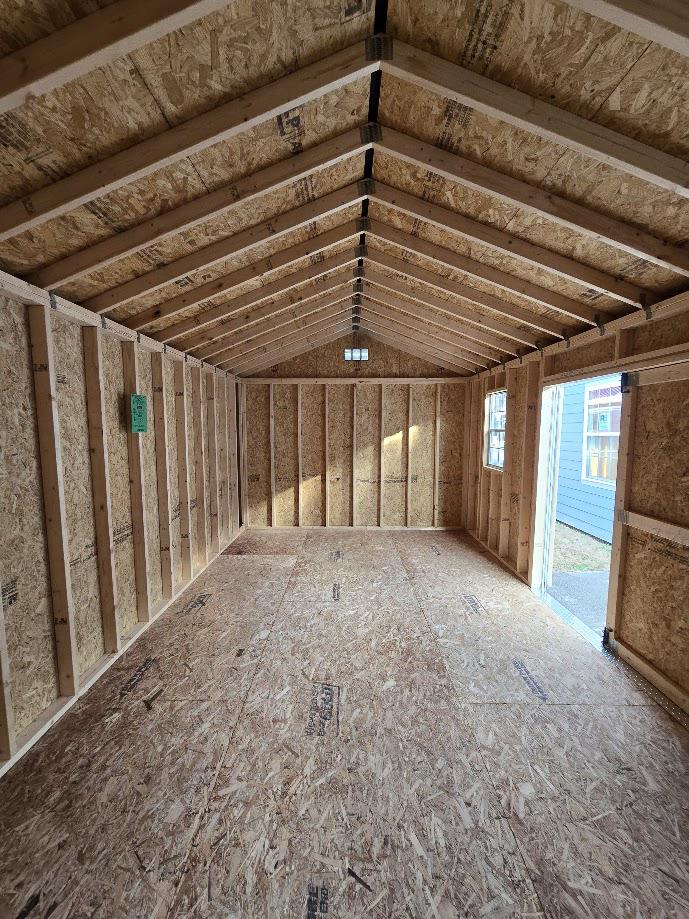 SAVE $724 OFF! 12x20 DELUXE SHED - $6,521 or $257 DOWN - $257/Mo - NO CREDIT CHECK - EVERYONE APPROVED!