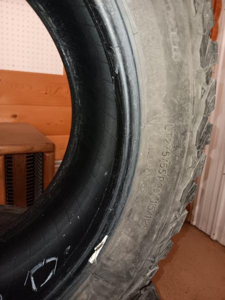 LT275/55R20 BFGoodrich All Terrain T/A K02 Tires Set of 4