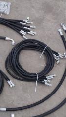 Custom Hydraulic Hose/ fittings and Hose assemblies all sizes from 1/4" -2" up to 6000PSI