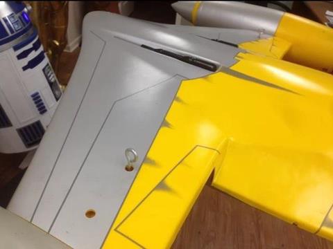 7 Foot Star Wars Naboo Fighter
