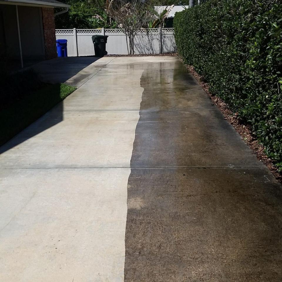 Driveway & Concrete Cleaning