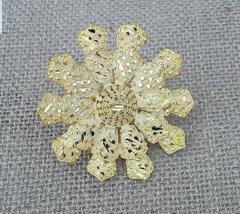 Oversized Gold Plated Ring