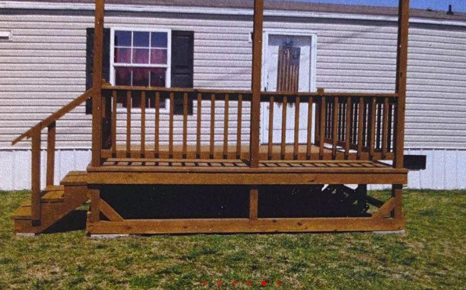 10x16 Amish Built Deck - Other Sizes Available
